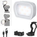 NEEWER Basic M21 Magnetic Light Compatible with DJI OSMO Pocket 3 Xtra Muse | Gimbal Camera Auxiliary Light, 1.3W USB C Rechargeable Plastic Mini LED Fill Light Attachment, Selfie Vlog Video Recording by Neewer