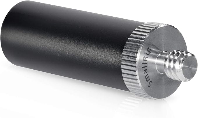 SmallRig Standard 15mm Micro Rod, 1.5'' Long, with 1/4 Male Female Thread | for Clamp Mount - 915 by SmallRig