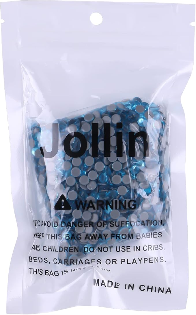 Jollin Hotfix Rhinestones Flatback Crystal Gems 4.8mm SS20, Aquamarine | 1440pcs Hot Fix Crystals Glass Rhinestones for Bedazzling, Crafting, Clothes, Shoes & Accessories DIY Decoration - Image 7