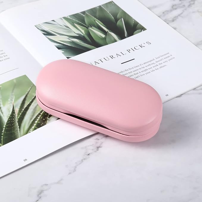 AITIME 2 in 1 Contact Lens and Glasses Case Combo,Contact Travel Case Kit | Double Sided Eye Contact Case with Remover Tool,Storage Organizer Accessories,Cute Eyeglasses Case with Contact Holder - Image 3