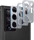 Suoman 3-Pack for Samsung Note 20 Ultra Camera Lens Protector - [Aluminum alloy] [Does not Affect Night Shots] 9H Hardness Tempered Glass Film - Silver by Suoman