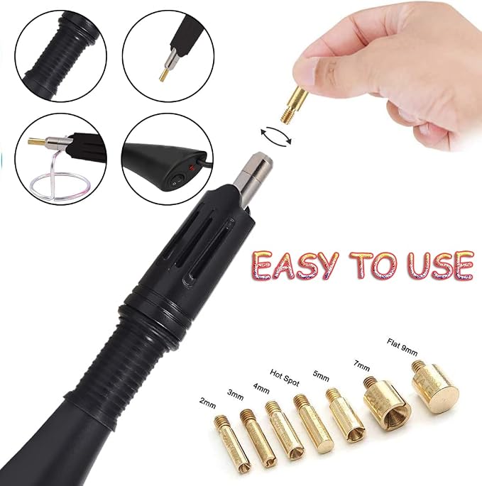 Epesl Bedazzler Kit with Rhinestones, Hot Fixed Gems Craft Applicator - Diamond Painting Pen, Wax Pencil, Tweezers, Tray, Cleaning Brush, Picker Rhinestones Crystals for DIY Clothes Shoes - Image 2