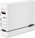Bankers Box 12-Pack X-Ray File Storage Boxes, Secure Tab-Lock Closure | Protect sensitive x-ray film jackets with purpose-built boxes, tab-lock closure, reinforced handles, and easy storage. by BankersBox