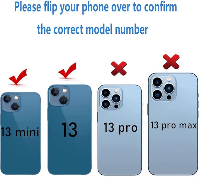 LEAFE for iPhone 13/iPhone 13 Mini Camera Lens Replacement | 2 Set OEM Original Back Rear Camera Lens Glass Replacement Kit for iPhone 13/13 Mini with Pre-Installed Adhesive - Image 5
