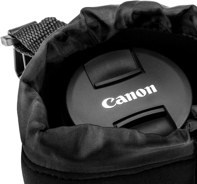 SLINGER Neoprene Lens Pouch - X-Large (Super Zoom and Ultra Telephoto) | Neoprene material with shock absorption and moisture barrier for super zoom, ultra telephoto and camera gear - Image 6