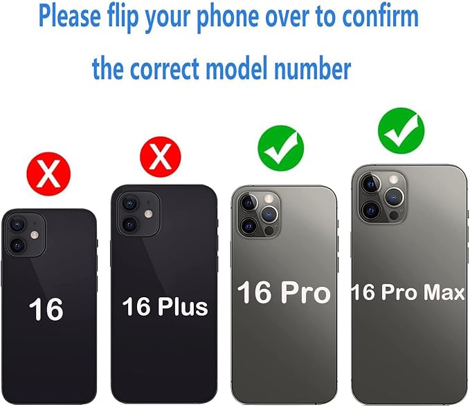LEAFE for iPhone 16 Pro/iPhone 16 Pro Max Camera Lens Replacement | 2 Set OEM Original Back Rear Camera Lens Glass Replacement Kit for iPhone 16 Pro/16 Pro Max with Pre-Installed Adhesive - Image 2