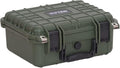 MEIJIA All Weather IP67 Waterproof Hard Camera Case,Hard Protective Case,Hard Case with Customizable Foam,Fit Use of Drones,Camera,Equipments,Pistols(Green,13.35 x11.63x5.98inches) by MEIJIA