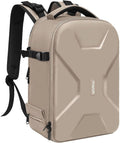 MOSISO Camera Backpack, DSLR/SLR/Mirrorless Photography Camera Bag | Waterproof Hardshell Bag with Insert&Tripod Holder&Laptop Compartment Compatible with Canon/Nikon/Sony, Camel by MOSISO