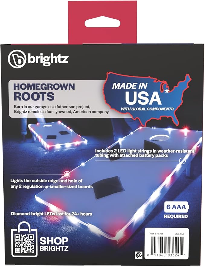 TossBrightz LED Cornhole Lights (Set of Two) - Weather Resistant Kit - Image 5