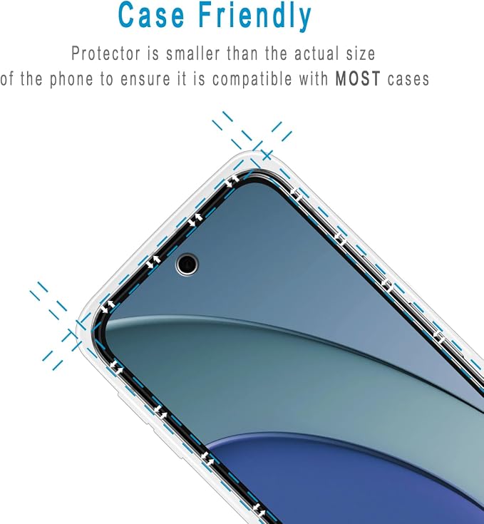2+2 Pack Screen Protector for Google Pixel 9a Tempered Glass | Camera Lens Protector, Anti Scratch, Bubble Free - Image 6