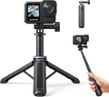 Llano 16" Action Camera Tripod for Gopro Hero 13/12/11/10/9/8, Max 2/1, Extendable Mini Tripod, Standard Mount for Gopro, Portable Handle Grip, Small Selfie Stick, Lightweight, Black by TheHorizonofPossibility