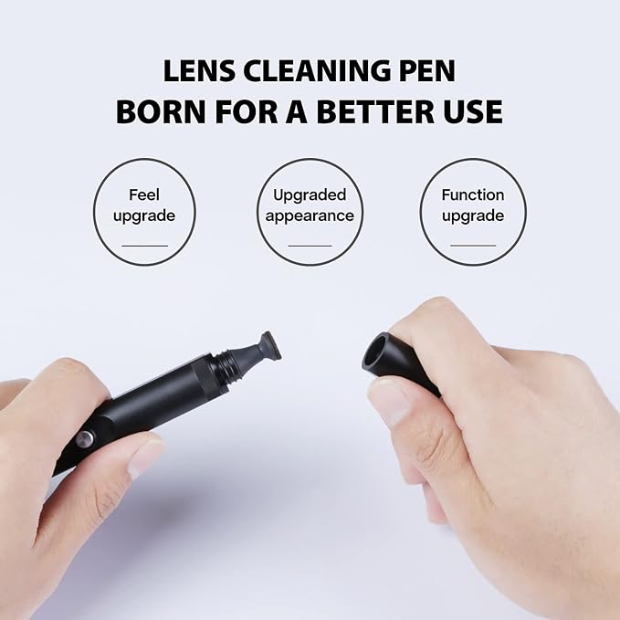 VSGO V-P01E Camera Lens Cleaning Pen with Carbon Tip and Retractable Brush | Dry, Liquid-Free Cleaning for Fingerprints and Smudges; Compact Format for Camera Bags and Travel - Image 8