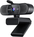 EMEET C960 2K Webcam with Microphone, PDAF, 2 Omnidirectional Mics | Streaming Camera with Privacy Cover, Plug&Play USB Webcam for Calls/Conference, Zoom/Skype/YouTube, Laptop/Desktop by EMEET