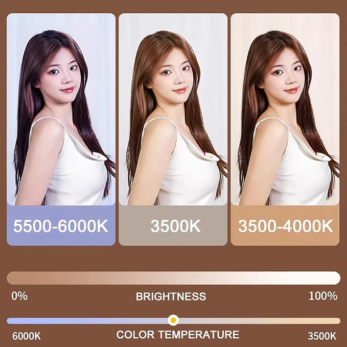 Phone Light, Clip-On Selfie Light with Mirror, Adjusted 3 Lighting Modes, Portable Ring Light for Makeup, Selfie, Video Conference, TikTok, Vlog (Pink) - Image 2
