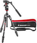 Manfrotto Befree Live, Travel Video Tripod, Carbon Fiber with Twist Lock with MVH400AH Fluid Head for DSLR, Mirrorless, Compact and Video Cameras Up to 4 kg | Twist Lock with MVH400AH Fluid Head for DSLR, Cameras Up to 4 kg by Unknown