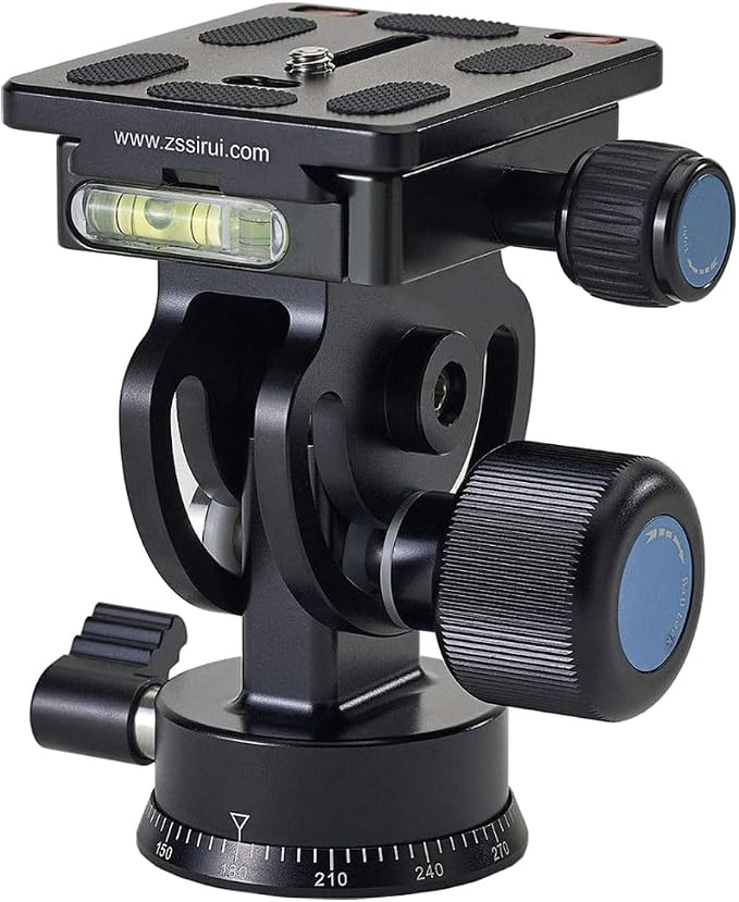 SIRUI L-Series Aluminium Tilt Head for Monopods Including TY-Series Quick Release Plate (L-20S) - Image 2