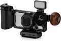 Tilta Khronos Ultimate Kit Compatible with iPhone 17 Pro – Black| Focus PD Handle with Battery | USB-C Hub with HDMI & ARCA Plate | Cooling Module | 58mm ND Filter Tray | LED Light by Tilta