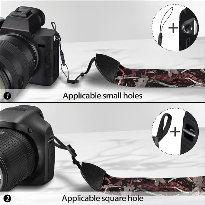 Coldinair Black Adjustable Camera Strap Universal Neck & Shoulder Soft Padded Strap for All DSLR Cameras,Binoculars - Image 5
