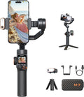 Hohem iSteady M7 Gimbal Stabilizer for Smartphone, Magnetic AI Tracker Fill Light, Detachable Touchscreen Remote Controller, Built-in Extension Rod, 500g Payload Gimbal Stabilizer for iPhone Android by Hohem