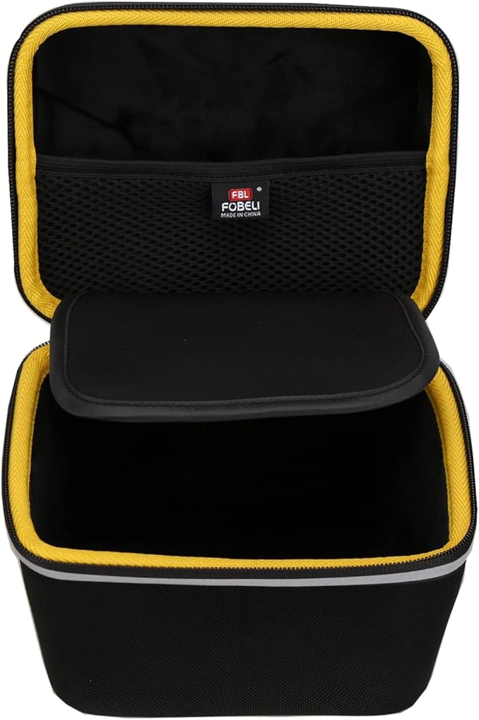 FBLFOBELI Hard Case for KODAK Slide N SCAN Film & Slide 5” LCD Scanner | Hard EVA Shell, Shockproof & Water-Resistant, Double Zipper Closure, Mesh Pocket, Travel Storage Bag - Image 3