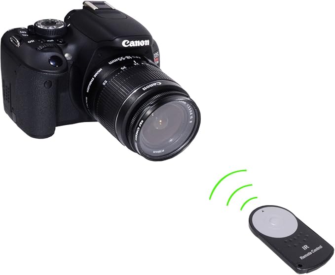 Foto&Tech FTRC-6 IR Wless Rmote Control Compatible with Cnon R5 6D Mark II 5D Mark IV III II 5DS 5DR 7D Mark II 77D 6D 7D 80D 70D 60Da 60D T7i T6s T6i T5i T4i T3i T2i T1i XSi XT M6 M5 (1 Piece) - Image 4