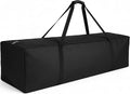 COOLBEBE 65" Sports Duffle Bag - 270L Extra Large Travel Duffel Luggage Bag | Upgrade 2-way Lockable Zippers, Sturdy & Water Resistant Long Duffle Bag for Tent Pole Camping Outdoor Moving (Black 65inch) by COOLBEBE