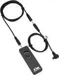 Kiwifotos RS-80N3 Remote Control Shutter Release for Canon R1 R5 R3 5D 6D | for Canon EOS 5D Mark IV III II 6D Mark II 7D 7D Mark II 5DsR 1DX III 1Ds III & More Camera with 3-Pin Connection, Anti-Shake by KIWIFOTOS