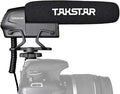 SGC-600 On-Camera Condenser Interview Microphone 3.5mm Plug with Windscreen Cold Shoe Mount Compatible with Canon Nikon Sony DSLR Cameras Camcorders by TAKSTAR