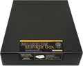 Lineco Museum Archival Storage Box, Drop Front, 11.75x15.25x3 in, Black | Acid-Free with Metal Edge, Preserves Picture Longevity, Organize Photos, Newspapers, Prints, Documents, Crafts, DIY by Lineco