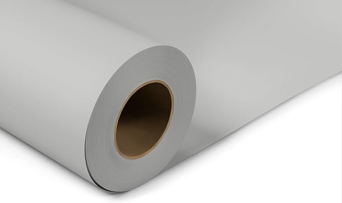 Denny Mfg Seamless Paper Backdrop for Photoshoot, Light Grey, 86 in x 36 ft | Photography Backdrop, Matte Finish for Portraits, Product Photos and Video Shoots, with Free Roll Gaffer Tape (2 in x 13 ft) - Image 2