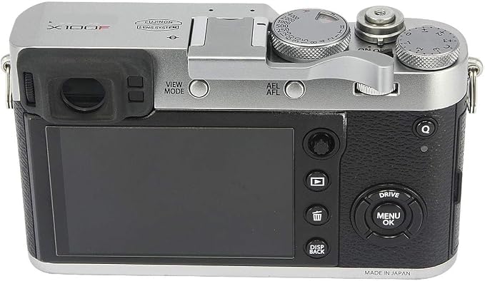Haoge THB-XS Metal Hot Shoe Thumb Up Rest Hand Grip for Fujifilm Fuji FinePix X100F X100V X-Pro2 XPro2 X-Pro3 XPro3 Camera Silver - Image 7