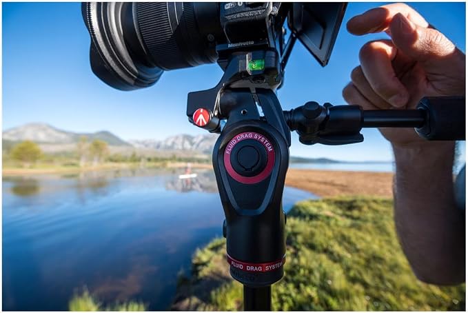 Manfrotto Befree 3-Way Live Advanced Tripod Kit, Tripod and Fluid Head in Aluminum for Cameras and Camcorders up to 6 kg, Ultra-Compact, Photography Accessories for Content Creation, Photo and Video | Camcorders up to 6 kg, Photography Accessories for ... - Image 2