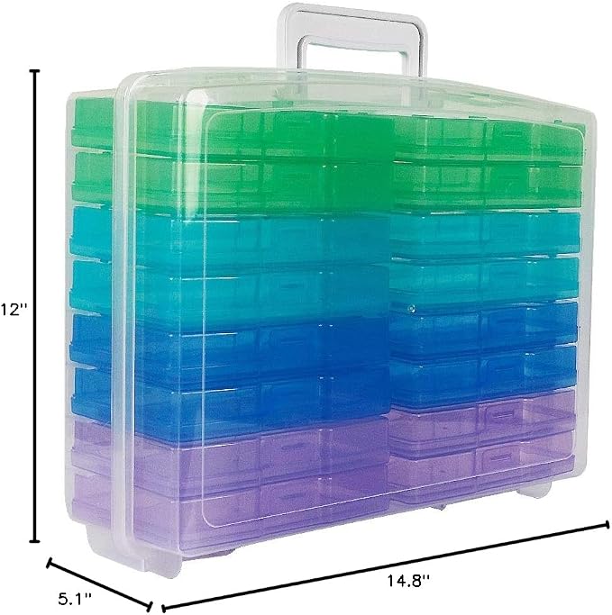 novelinks Photo Storage Box and 16 Inner 4" x 6" Photo Storage Containers | 1Pack Color, Photo Albums 4x6 Pictures, Photo Organizers and Storage, Card Game Storage, Task Boxes for Special Education - Image 8