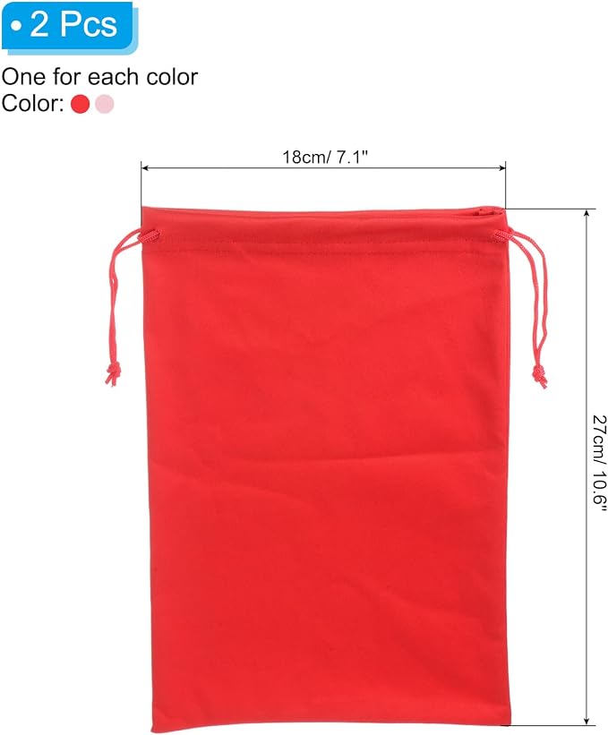 PATIKIL Ski Goggle Bag Microfiber Snow Goggles Case Soft Storage Sleeve Drawstring Pouch - Image 2