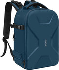 MOSISO Camera Backpack, DSLR/SLR/Mirrorless Photography Camera Bag | Waterproof Hardshell Bag with Insert&Tripod Holder&Laptop Compartment Compatible with Canon/Nikon/Sony, Teal Blue by MOSISO