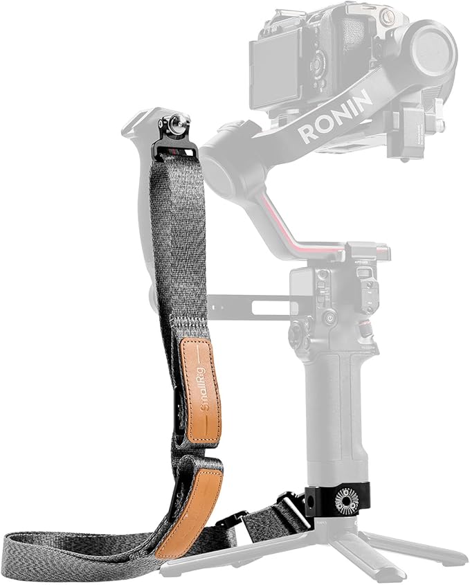 SmallRig RS3 RS2 Weight-Reducing Shoulder Strap Compatible with Sling Handle for DJI, Gimbal Belt with Upgraded QD Quick Release Buckles for DJI RS 5 / RS4 / RS4 Pro/RS 3 / RS 3 Pro/RS 2 | for DJI RS 5, RS4 Pro, RS4, RS3 Pro, RS3, RS2 by SmallRig