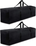 COOLBEBE 2 Pack Sports Duffle Bag - Extra Large Travel Duffel Luggage Bag | Heavy Duty Dual Zipper, 600D Polyester, Oversized Capacity, Sturdy & Water Resistant for Sports Equipment, Camping & Moving by COOLBEBE