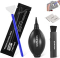 NEEWER 5 in 1 Camera Lens Cleaning Kit, 1x Lens Brush Pen + 1x Air Blower + 1x 24mm Full Frame Sensor Swab + 2X Cleaning Cloth, for Electronics, Smartphones, Tablets, HM-43 by Neewer