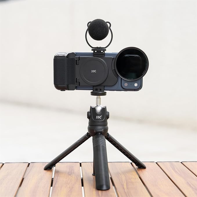 Upgraded 67mm Phone Lens Filter Mount + Phone Camera Grip Set for iPhone 17 16 15 14 Pro Pro Max Plus Air,Magnetic Filter Adapter w Cold Shoe & 1/4" Hole Pull-Out to Fit Pro Max Plus (No Filters - Image 7