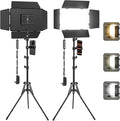 2-Pack LED Video Light Kit, 2500K-8500K Studio Light for Video Recording/Photography by Unknown