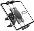 KDD Spin Bike Tablet Holder Mount, Phone iPad Holder Stand Exercise Bike Handlebar Mount for Stationary Bicycle, Treadmill, Microphone Stand, Fit for iPad Pro 12.9, Galaxy Tabs, iPhone(4.7-13”) by KDD