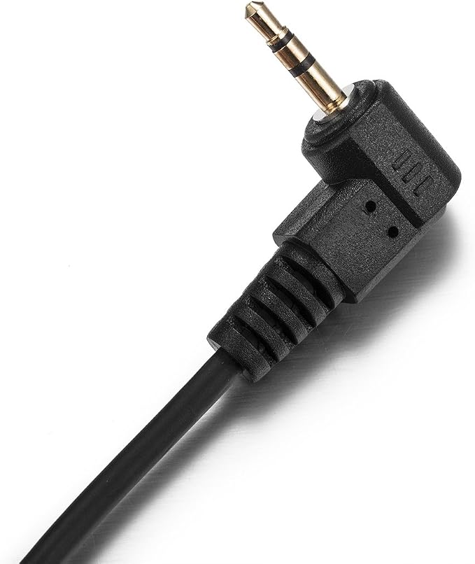 2.5mm-C1 Camera Remote Control Shutter Release Cable for Canon T6i T6S T5 T5i T4i T3i T3 T2i T1i XT XTi XSi SL2/ EOS M 700D 650D 600D 550D 500D 1100D 80D 70D 60D Series - Image 3