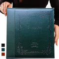 4x6 Photo Album 600 Pockets, Extra Large Capacity Picture Album with Vintage Leather Cover, Family, Baby, Wedding Album (Dark Green) by Totocan