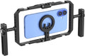 UTEBIT Quick Release Phone Cage, Smartphone Video Rig Kit with Handles | Aluminum Handheld Filmmaking Vlogging Case Stabilizer for Videomaker, for iPhone 17/16/15, for Android Phones, Samsung by UTEBIT