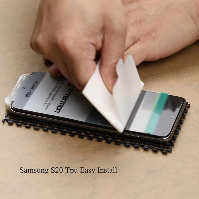 Ibywind For Samsung Galaxy S20 5G (2 Pcs) Screen Protector,Flexible TPU Film,With 1Pc Camera Lens Protector,1Pc Back Film,Bubble Free[Easy to install] - Image 3