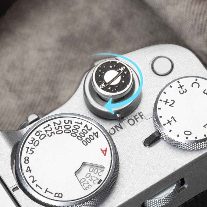 Camera Metal Hot Shoe Cover Shutter Buttons Protector Set for Nikon z30/z50/d810 for Fujifilm X100VI X-T30 X-Pro3 X-Pro2 (Aluminium Set) - Image 4