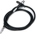 39.4"(100cm) Threaded Release Cable Shutter Release Cable, Black | Vibration-free, with Bulb-Lock Mechanical Shutter Release Cable by Pastlla