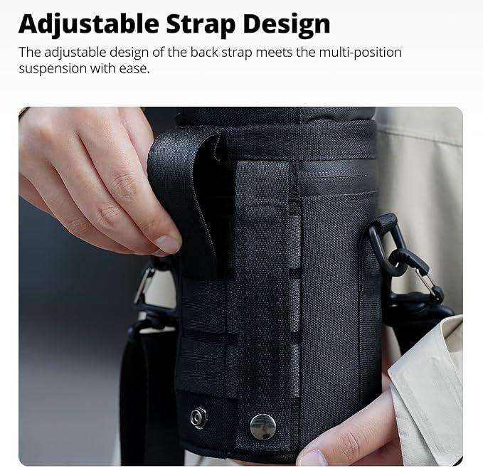 Ambitful 3.15 × 6.10 in Thick Camera Lens Pouch Case, Protection Lens bag | Water/Dust/Shock Lens Pouch for DSLR Camera Lens Compatible Below 3.15 × 6.10 in Sony, Nikon,Canon,Fujifilm,Tamron Lenses - Image 6