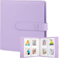 Veicevol 256-Pocket 2x3 Photo Album for Instax Mini and Polaroid, Purple | PU Leather Cover Keeps, Fits Instax Mini and Polaroid 2x3 Photos, Protects Travel, Wedding and Family Memories by VEICEVOL