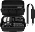 Camera Case for Canon/for Sony/for Nikon DSLR SLR Cameras, Large Capacity | T7/R50/R6 Mark II/R100,Alpha 7 IV/ZV-E10/A6400/A6700/A6100,D7500,Lens/ Battery/Tripod Bag, Shoulder Strap, Box Only, JetBlack by Casmilee